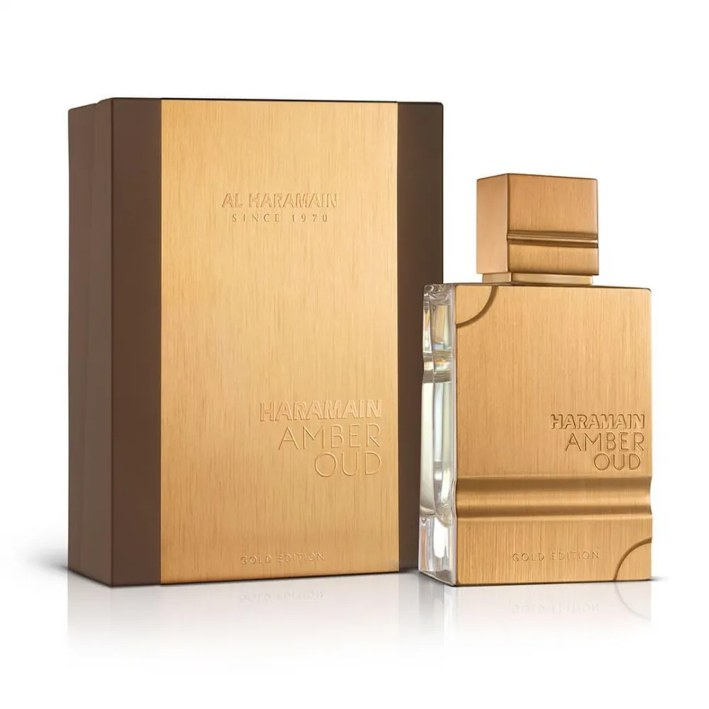 Amber Oud Gold Edition Al Haramain Eau de Parfum Unissex 60ml